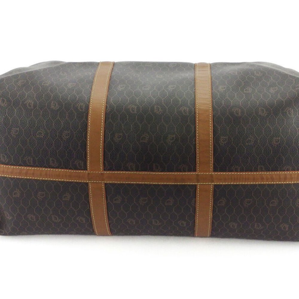 Dior Boston bag Logo PVC �~ leather Auth used - Picture 5 of 8